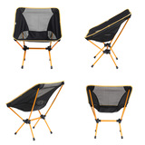 WD高档铝合金户外轻便携可折叠椅沙滩椅露营烧烤椅子休闲钓鱼家