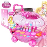 正品迪士尼儿童无毒化妆品 公主彩妆盒 套装女孩玩具 生日礼物