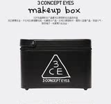 韩国大容量手提防水可爱定型化妆箱专业多层带镜子包邮 3ce化妆包