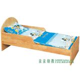 木制幼儿园单人床 实木儿童小床