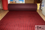 QINGLINBAY青林湾条纹定制地毯（元平）黑色纯色满铺地毯