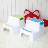 加厚儿童凳塑料凳脚踏垫增高凳宝宝凳子垫脚凳小板凳防滑凳洗澡凳