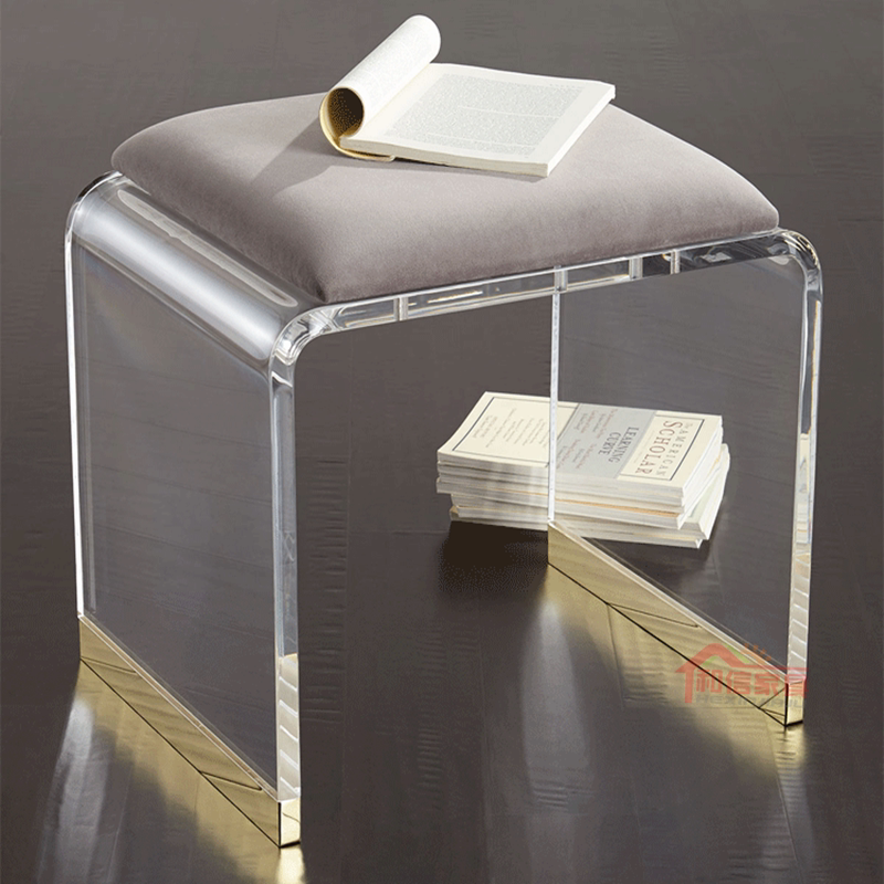 Home single Ackley stool light luxury soft bag stool dresser net red ins back chair dresser makeup table makeup stool