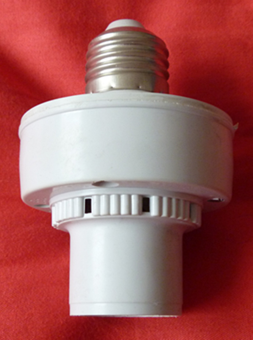 Light-controlled connector lamp head 220V