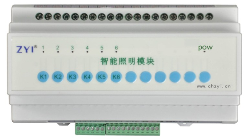 6-way 16A intelligent lighting module switch intelligent light control system module intelligent lighting controller
