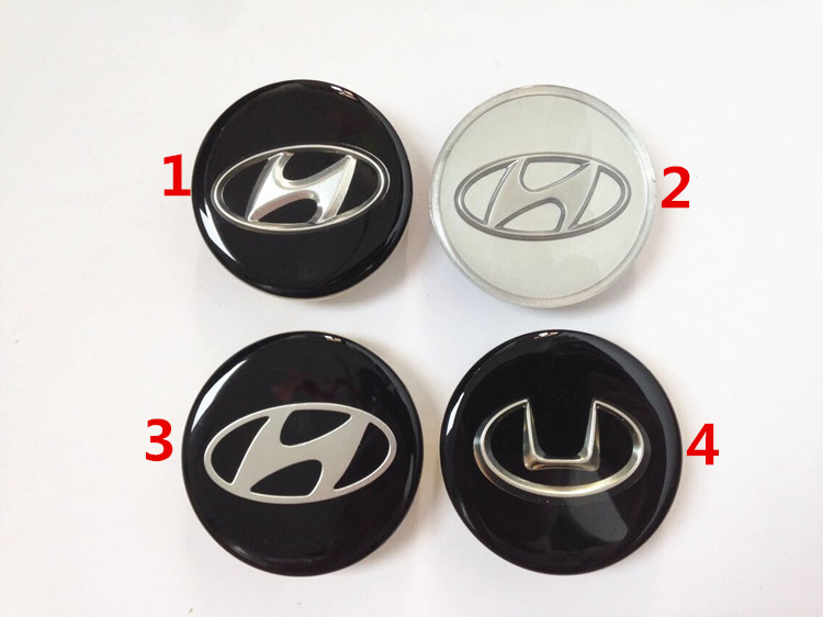Hyundai hub cover Huatai Santa Fe modified modern hub cover standard Car hub center cover hyundai logo