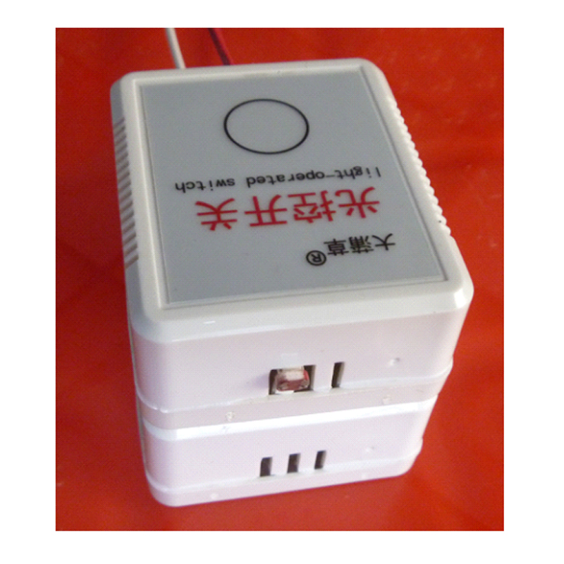 Time-controlled switch Light-sensing switch Time-controlled switch (DC12V fixed power on for 4 hours per night)
