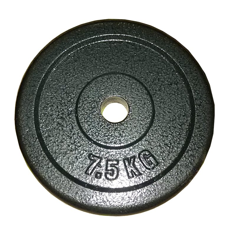 Pure iron rocker arm weighting iron block hole 28 20 15 10 7.5 5 kg small hole fitness dumbbell barbell piece