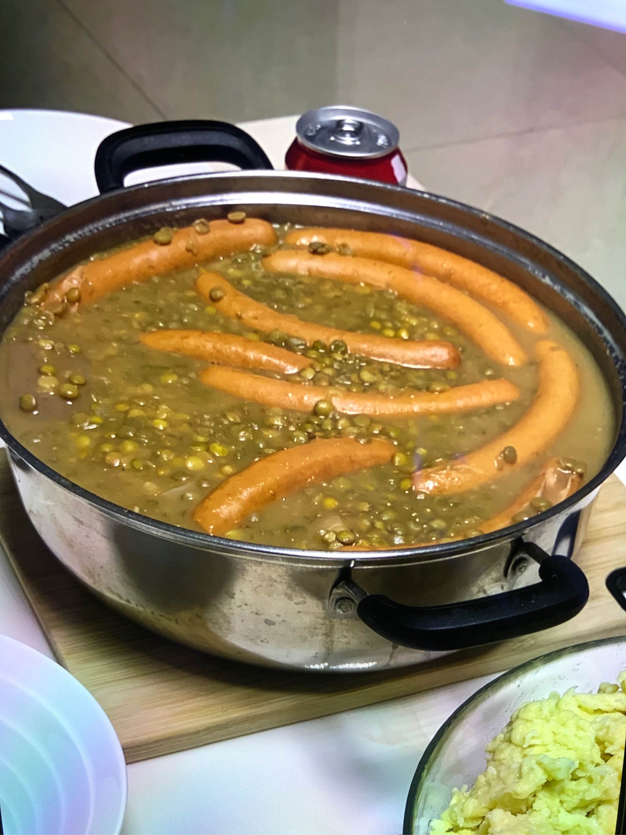 意得绿扁豆1kg 土耳其原装进口豆子 马粟豆 ideal green lentils
