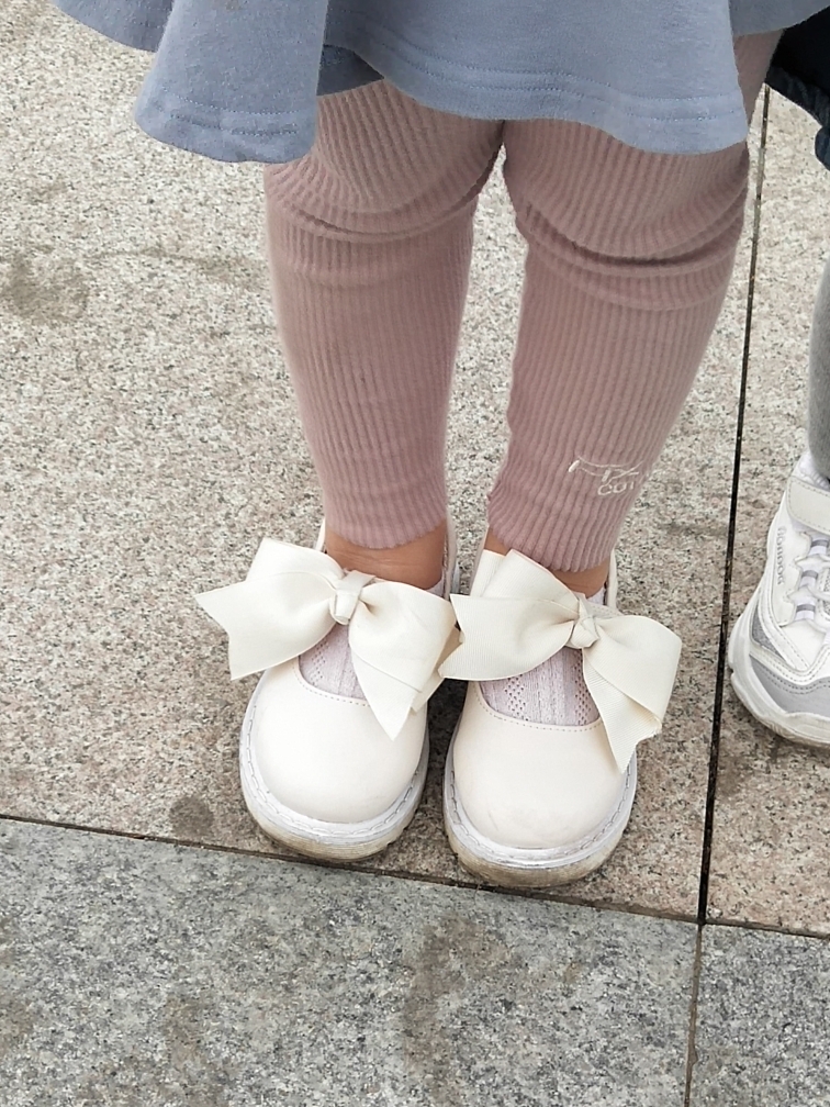 2020春季新款韩版女童皮鞋儿童波点蝴蝶结公主鞋女孩黑色厚底单鞋