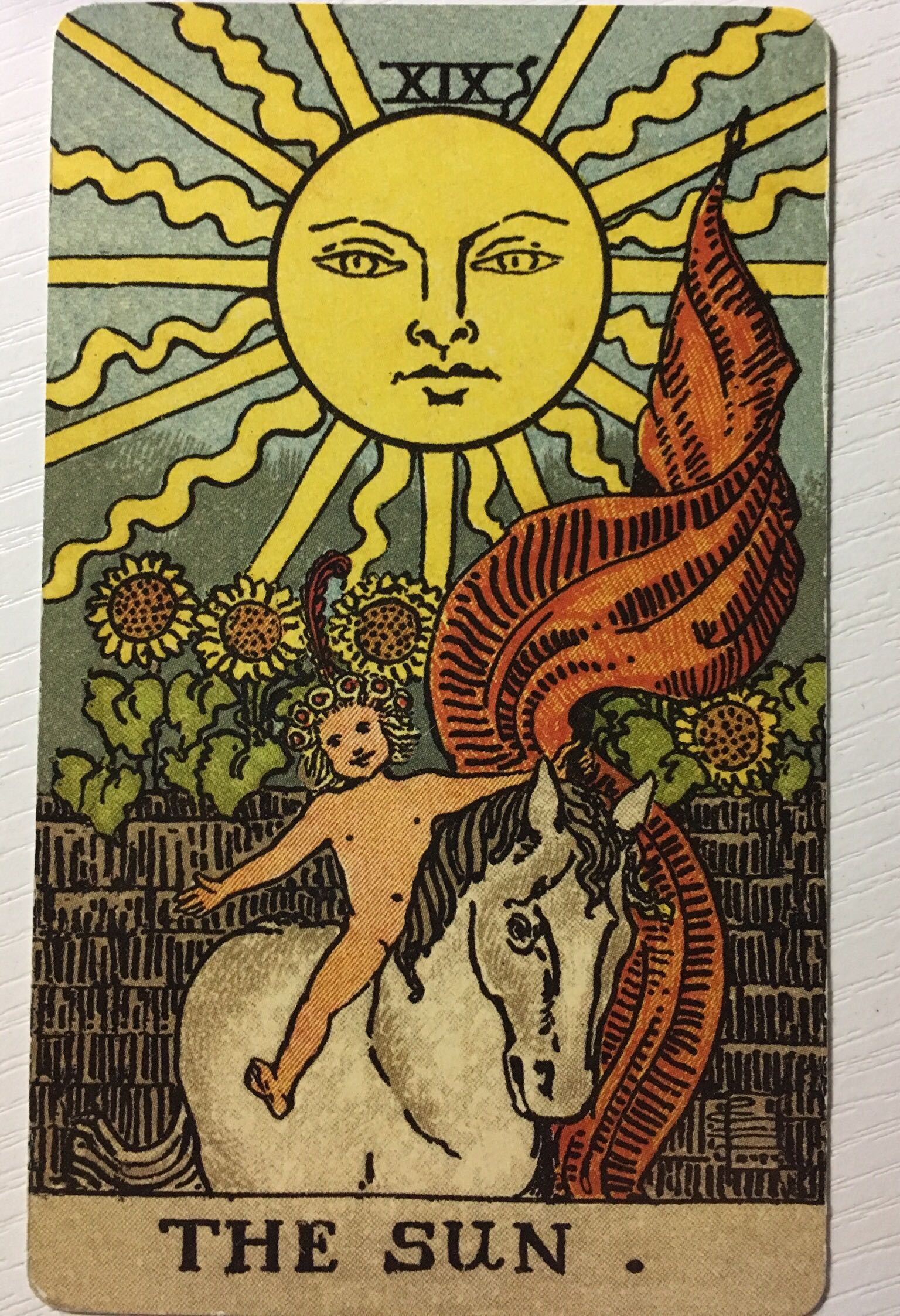 进口正版百年伟特塔罗牌无边框版smith waite tarot