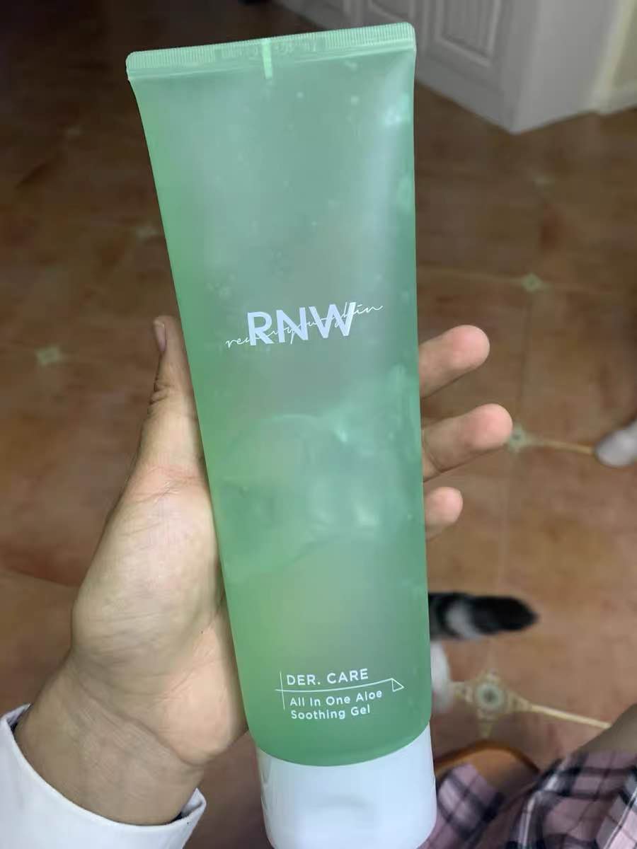 rnw芦荟胶正品官方旗舰店痘痘印坑晒后修护复女补水保湿凝胶男专