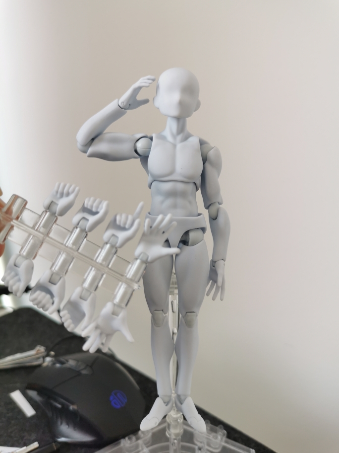pofi无限人偶人体模型 关节可动 绘画人物素体数位板