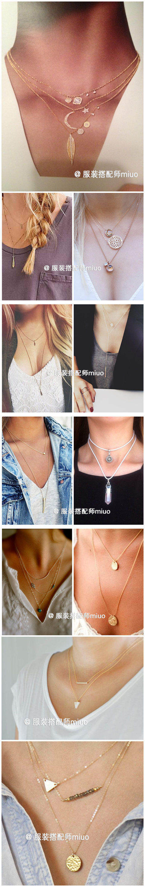 #Miuo搭配课堂#饰品要戴“多层”才有范！