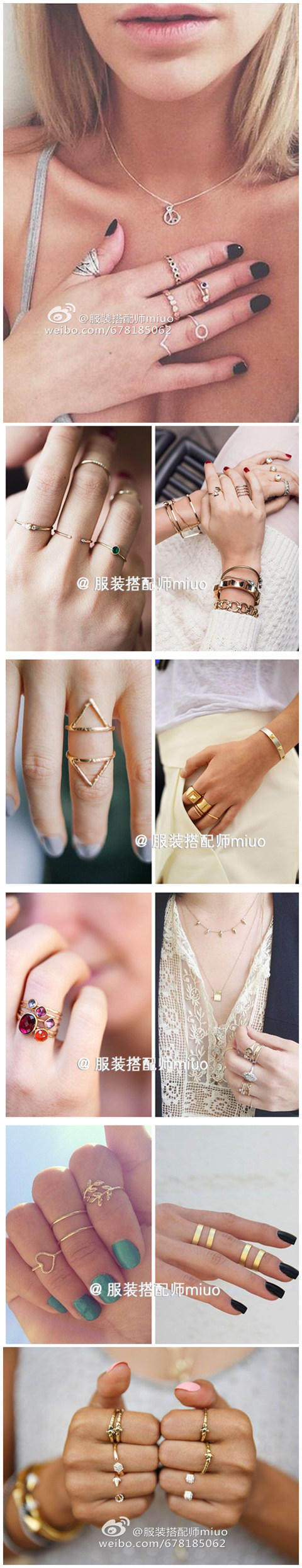 #Miuo搭配课堂#饰品要戴“多层”才有范！