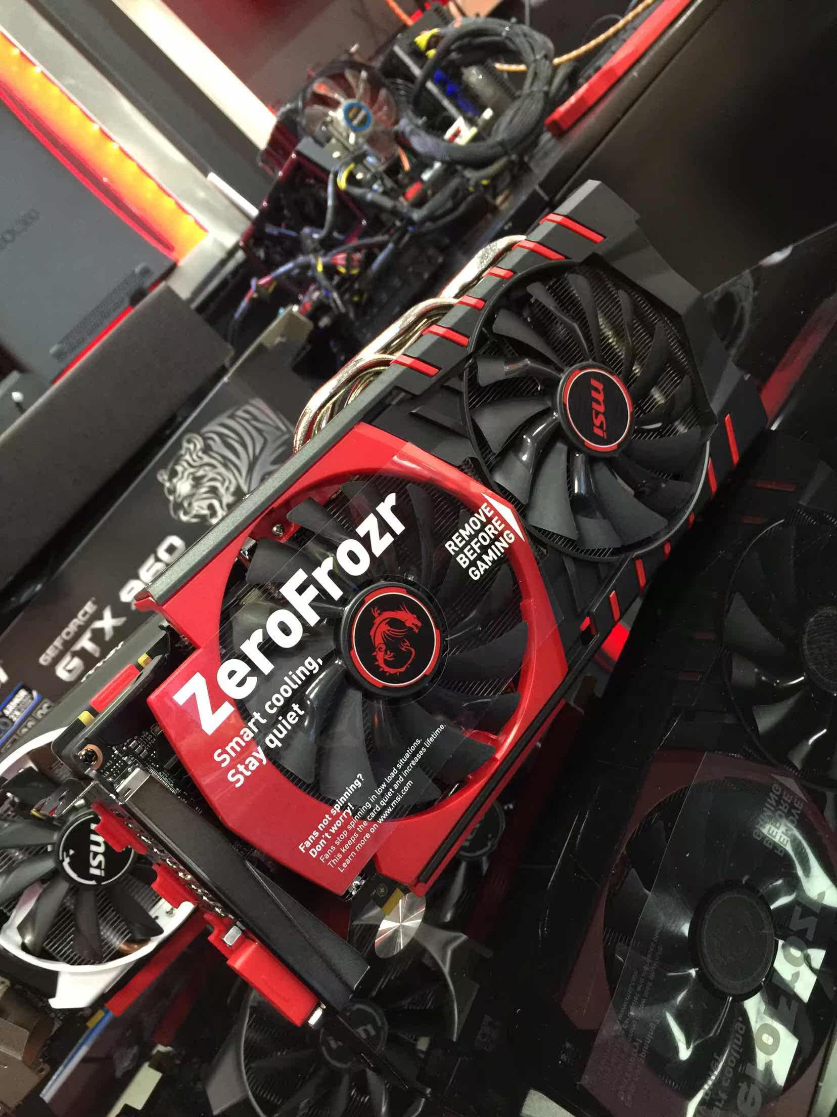 包顺丰微星msi gtx960 gaming 2g 高端显卡性能超gtx760新品上市