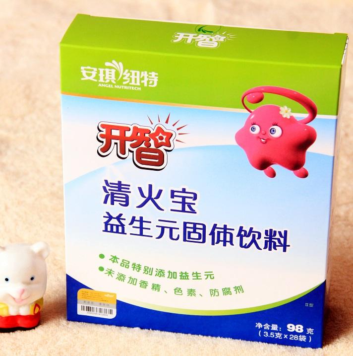 包邮安琪纽特开智清火宝冲剂颗粒婴幼儿去火降火 添加益生元正品