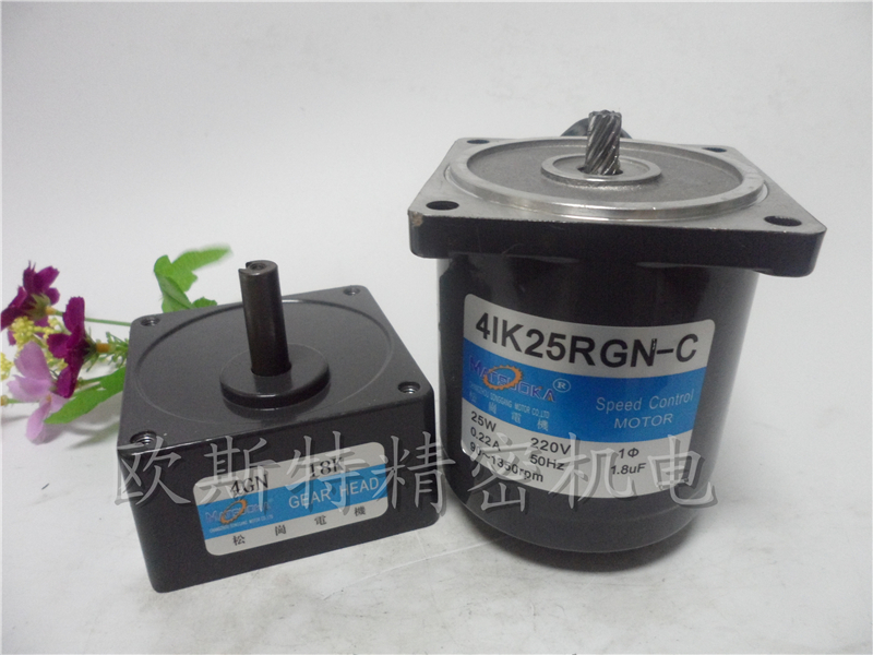 25W AC deceleration motor 41K25RGN-C 4IK25RGN-C 220V 4GN18K