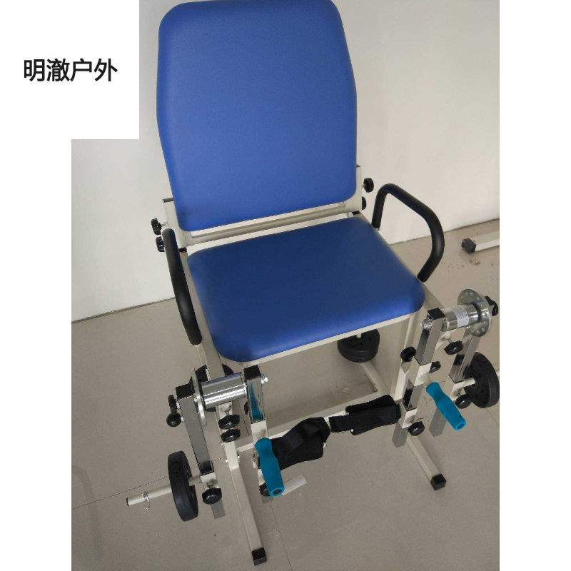 ????? Stock quadriplegic training chair rehabilitation equipment leg bending lower limb knee flexing muscle strength exercise lift