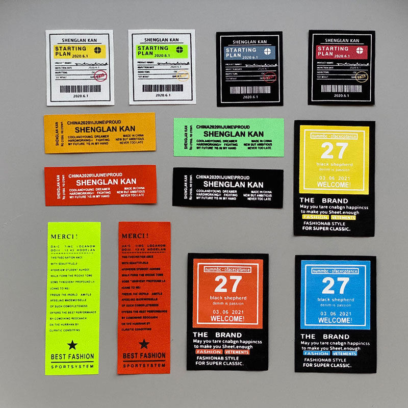 Letter clothes post patch paste tide brand cloth paste large large area hole repair sticker hand seam fashion decoration