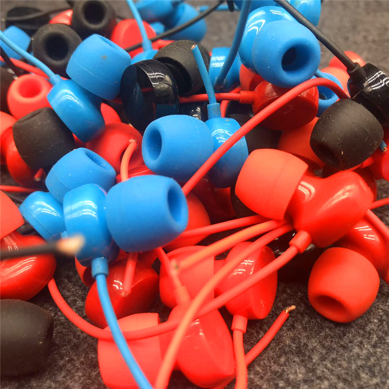 Cut cord headphone head DIY accessories Headphone head Nokia pea headphone head into ear with holphone