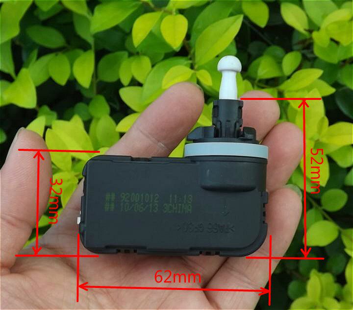 Automotive headlight adjustment motor linear rudder servo motor ratio control deceleration telescopic motor