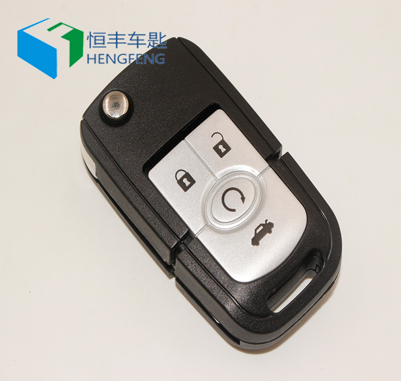 Buick Kai Yue 4 key folding shell Kai Yue original car remote control replacement shell