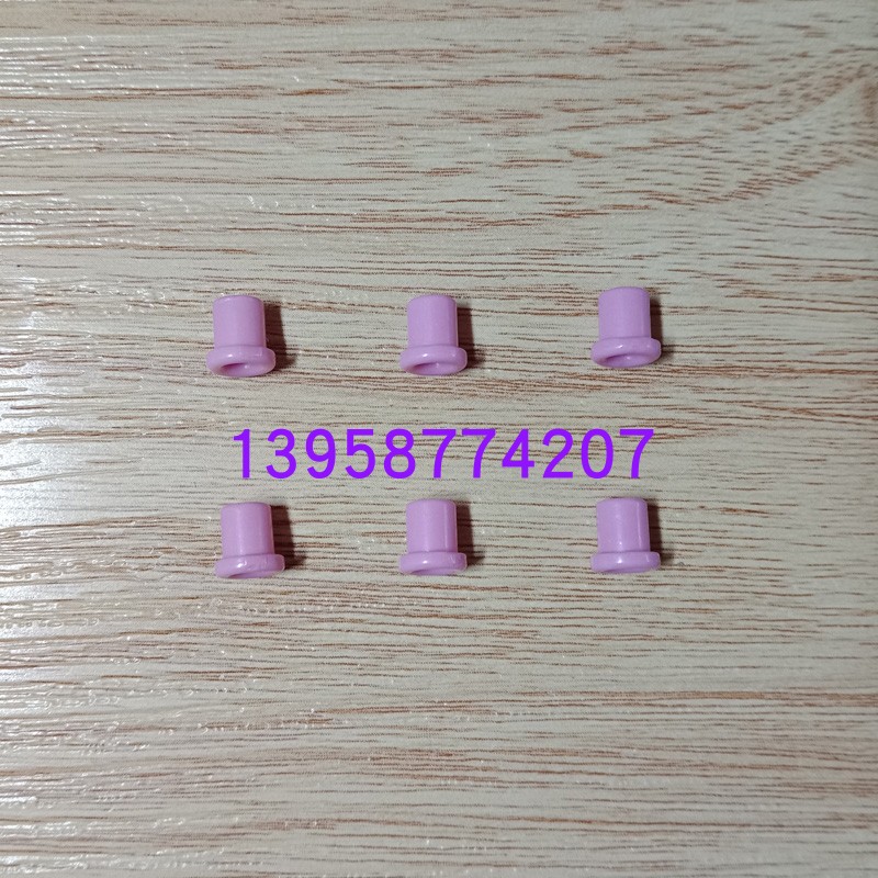Textile porcelain eye cross-wire alumina industrial ceramic eye magnetic ring porcelain ring inside 3 outside 5 long 7