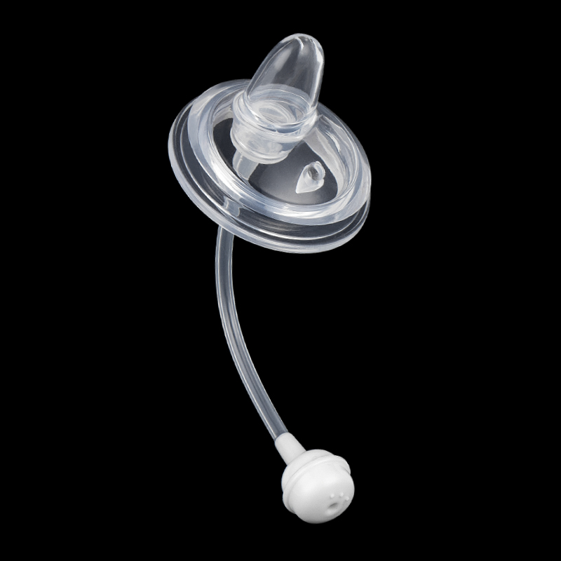 Wide-diameter bottle variable drink cup straw 5.5cm pacifier duck mouth gravity ball with new AY duck mouth nipple
