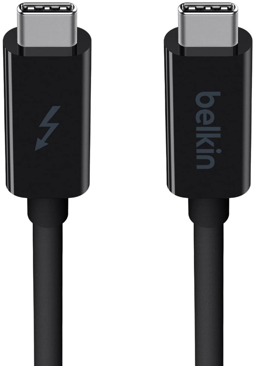 Belkin Thunderbolt 3 Usb Type-C wire F2CD081bt1M-BLK 3 ft