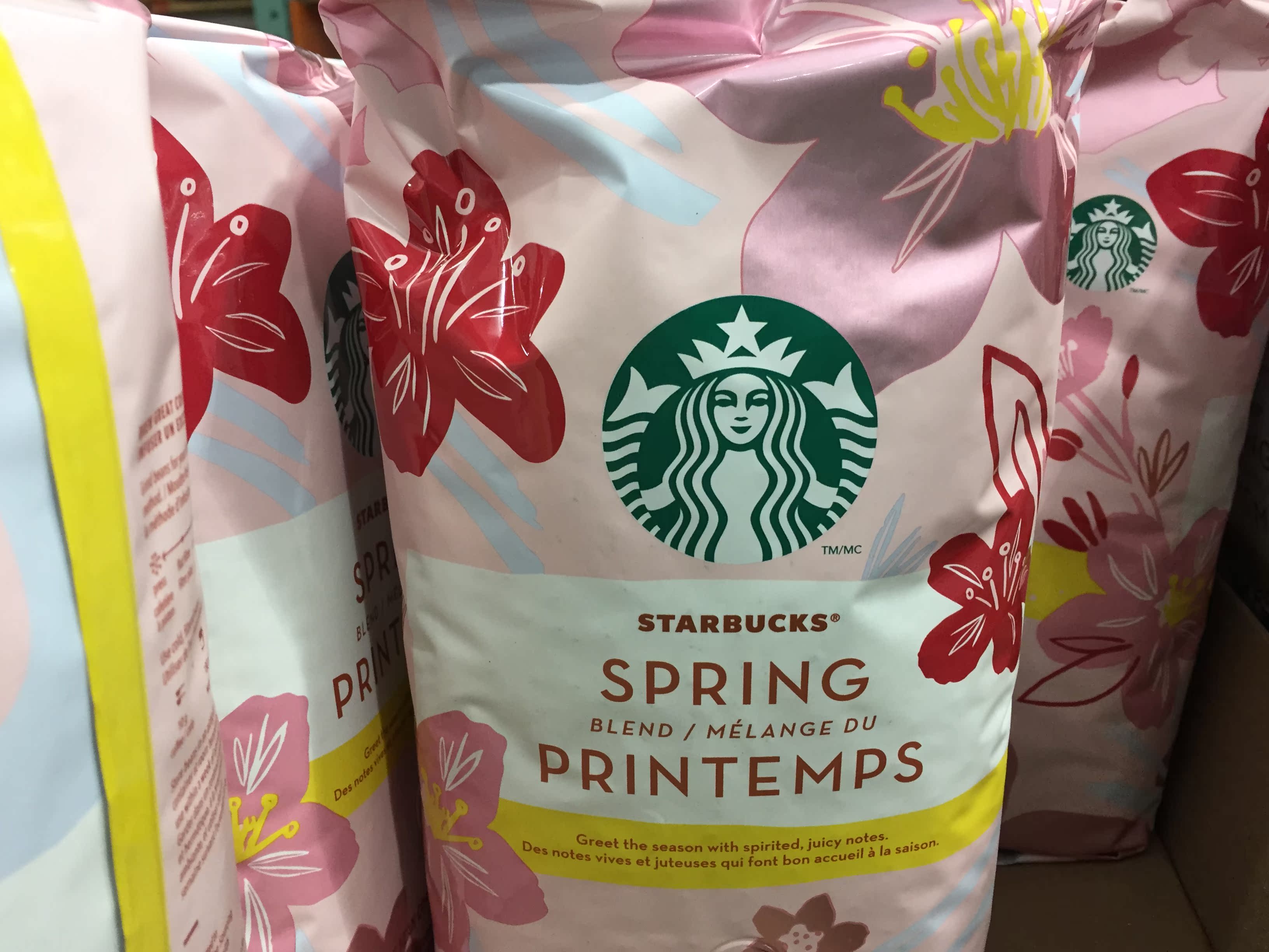 C104660 Spring Limited Coffee Bean Starbucks SPRING BLEND 1.13 kg