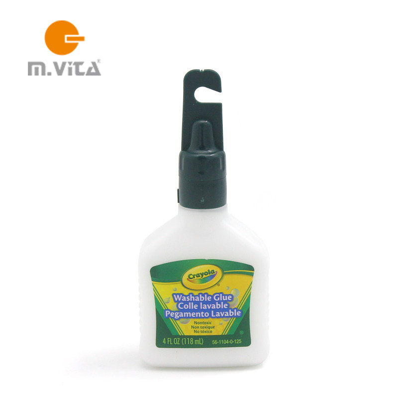 Monson education Montessori children can wash glue white glue art environmental protection glue safe and non-toxic