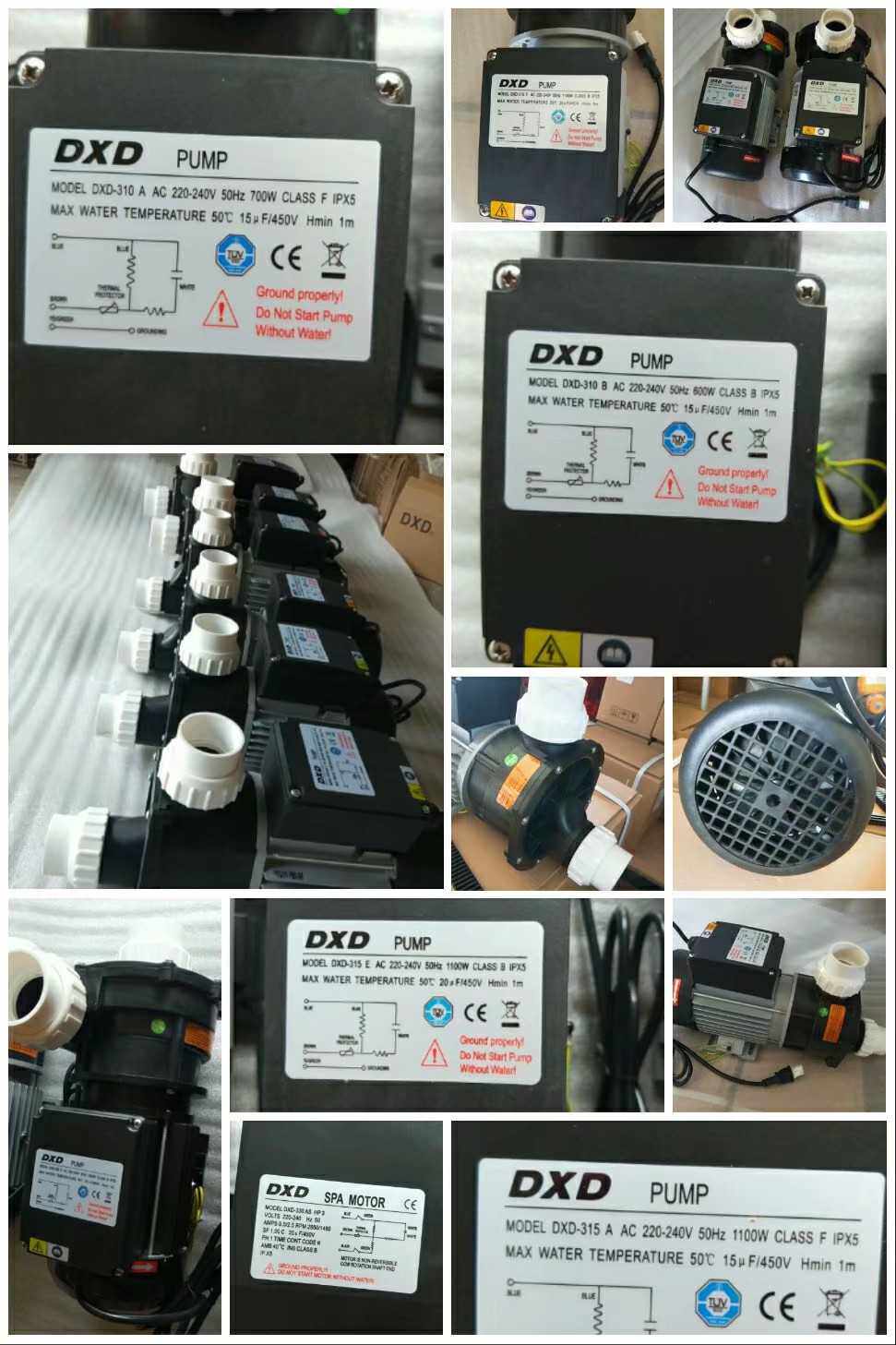 DXD Surf Pump DXD Cycle Pump DXD310 DXD315 DXD Water Pump DXD Control Panel Screen