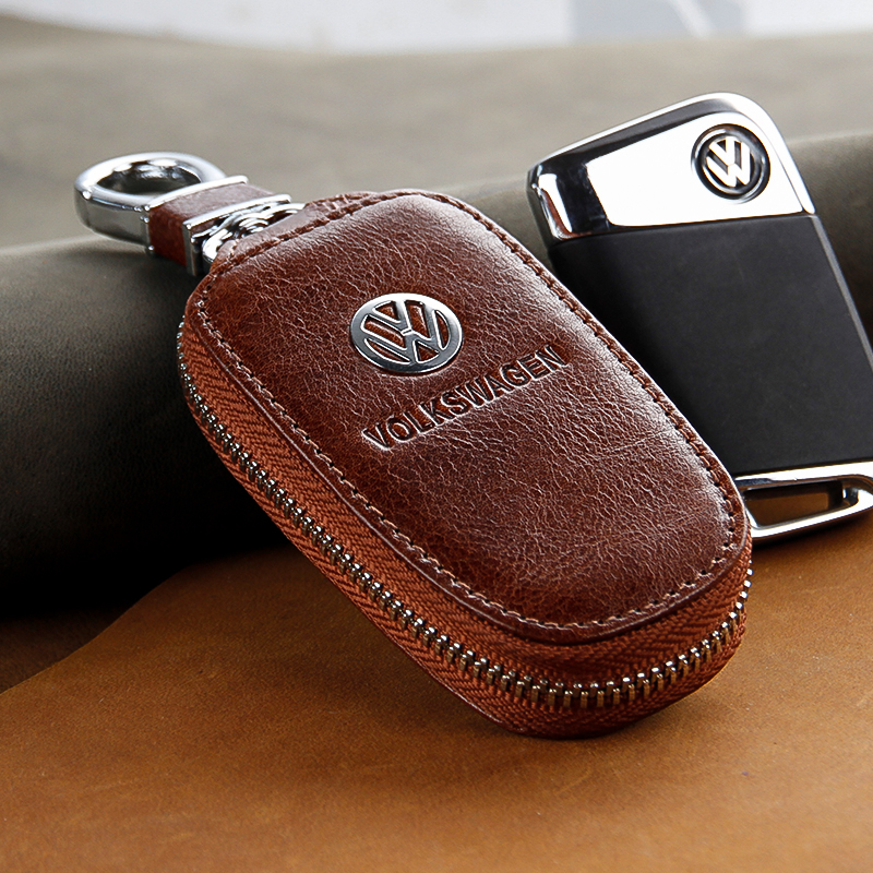 Volkswagen car key bag leather UNIVERSAL Hui Ang Toussaert Toussait Golf Key Protection Case