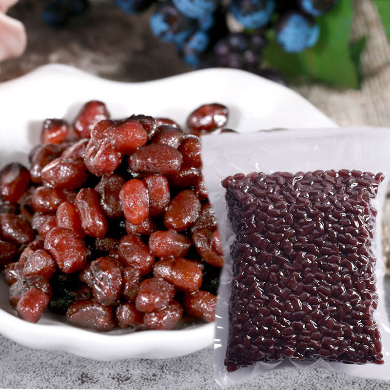 Burning fairy grass ready-to-eat red bean grain sugar bean honey bean honey bean ice porridge bean planing ice pink bean 500g