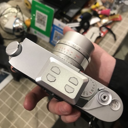 (Fantastic) film camera portable roof meter aluminum alloy housing 135 120 universal