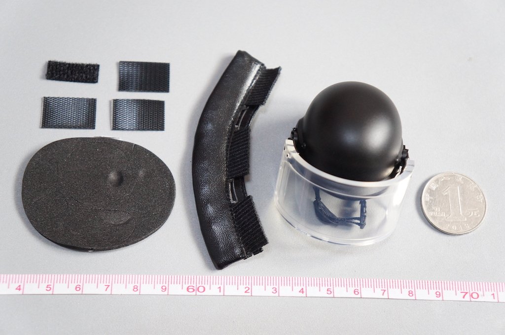 DAMTOYS DAM 1:6 Ratio 78076 GIPN French Marseille Intervention Team Helmet Model