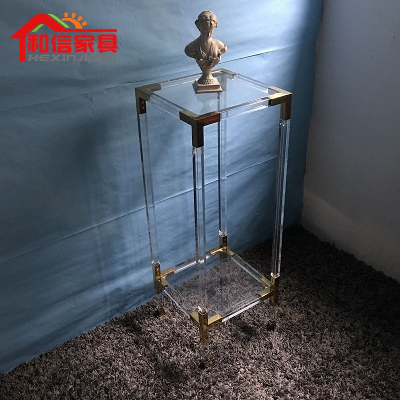 Ackley transparent flower rack modern simple double-storey living room flower several indoor floor-to-ceiling rack jewelry rack spot