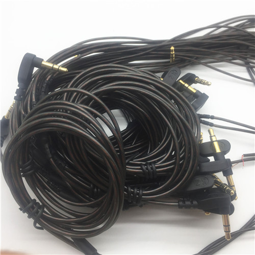 High-end soft translucent headphone cord DIY good line 56 core non-destructive sound quality wire length of 1.2 meters