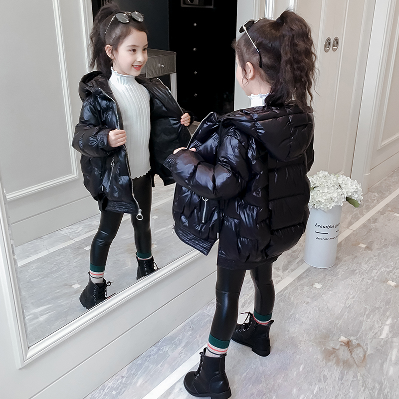 Girls 11 winter coat 2020 new 10 cotton clothes down cotton wool 12 little girls in the big child 15 years old