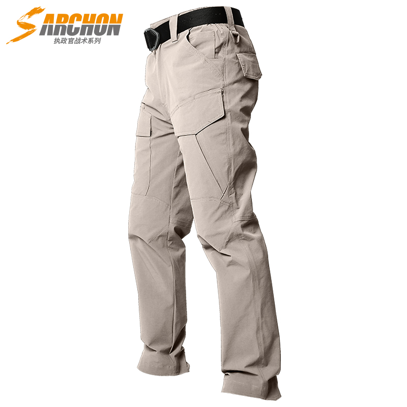 Governor outdoor elastic fast dry pants mens spring and summer tactical trousers breathable fast dry army pants climbing pants