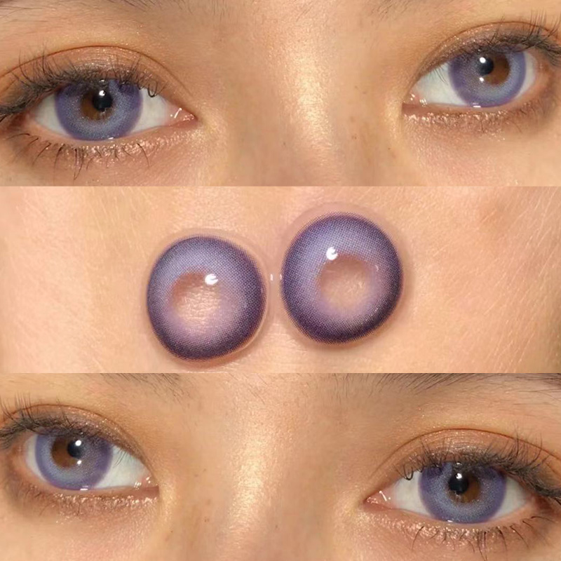 Ice tears light blue mixed-race beauty year throw women small large diameter official website small cheese brown half a year throw merloty JL