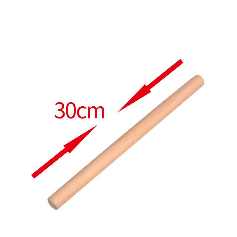 Dumpling small round stick small dry fighting noodles dumplings skin flour noodle stick kitchen utensils noodle stick tool solid wood