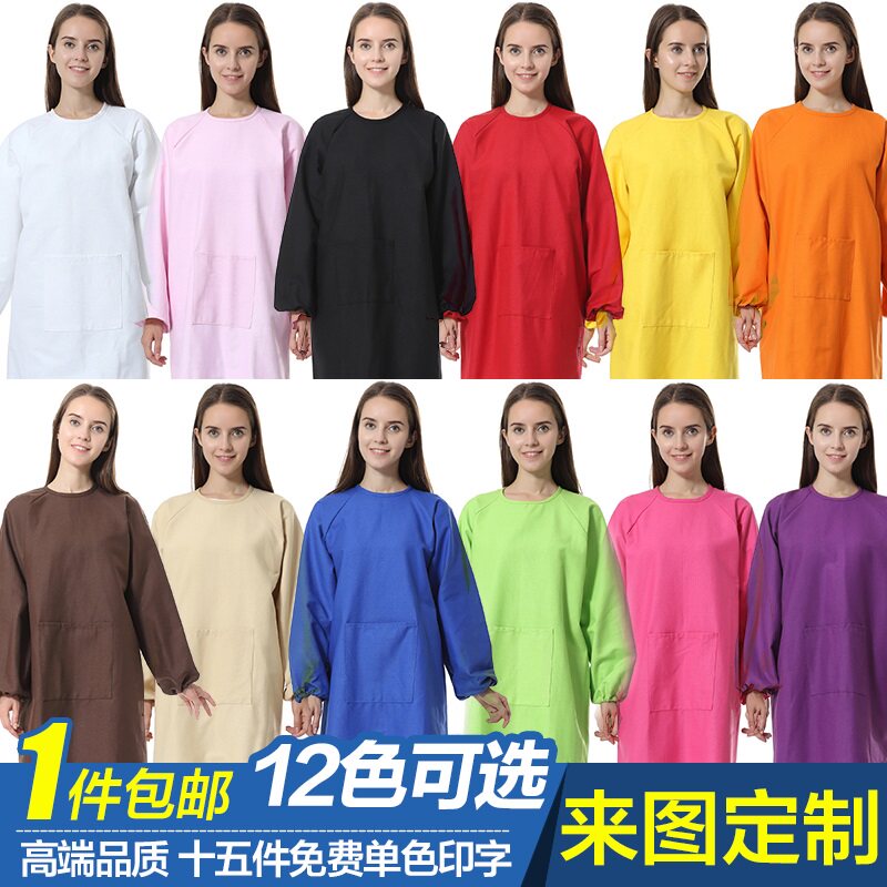 Apron back-dressing hooded custom mother cloth baking home hand hotel cute big sweep personality