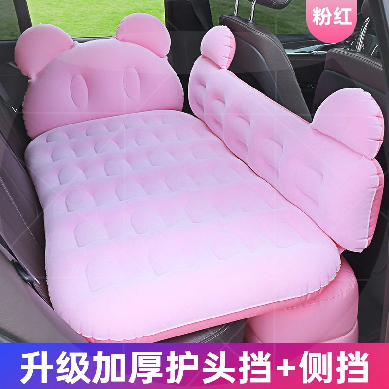 Car-mounted inflatable bed car rear gap pad rear seat filled flat car travel bed SUV air cushion bed sleeping mat