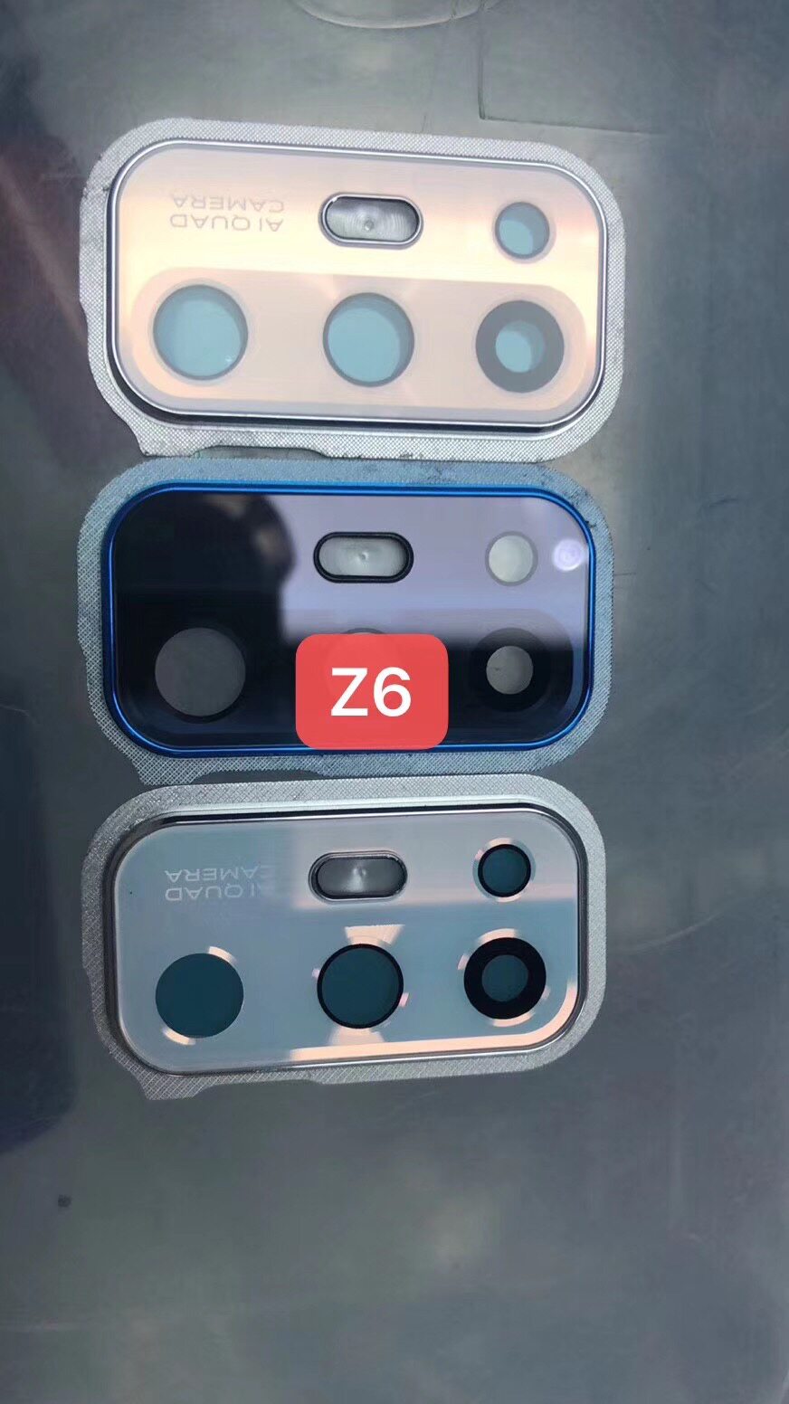Suitable for VIVO Z6 rear camera glass lens Z6 lens cover mirror frame mirror ring lampshade