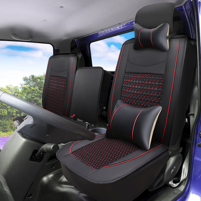 Dongfengs new Tianjinkr cushion set Cummins Tianlongte merchant Doforica Jia transport truck seat cover seat cover