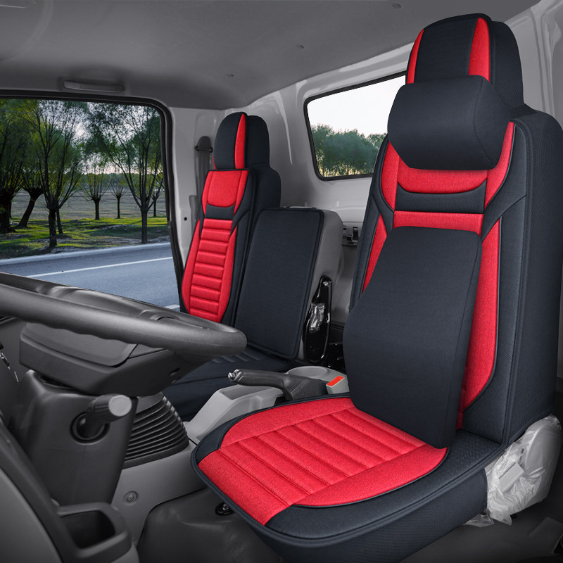 FAW Qingdao liberation tiger vh tiger vn light card j6f j6l special truck seat cover all-inclusive four-season cushion cotton linen