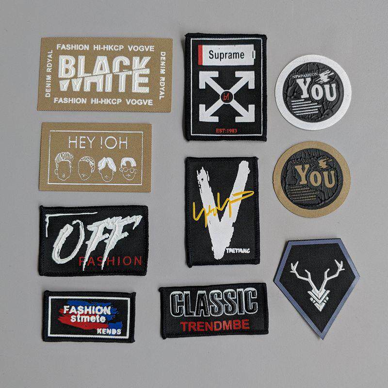 Stitched cloth paste cloth patch hand seam hole repair paste decoration a hundred fashion fashion fashion brand clothes cloth label