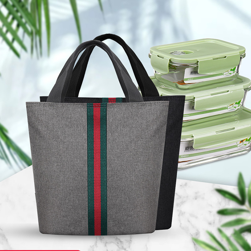 Work with rice bag aluminum foil insulation bag tote when the bag thickened simple rice bag fashion out of the lunch box bag